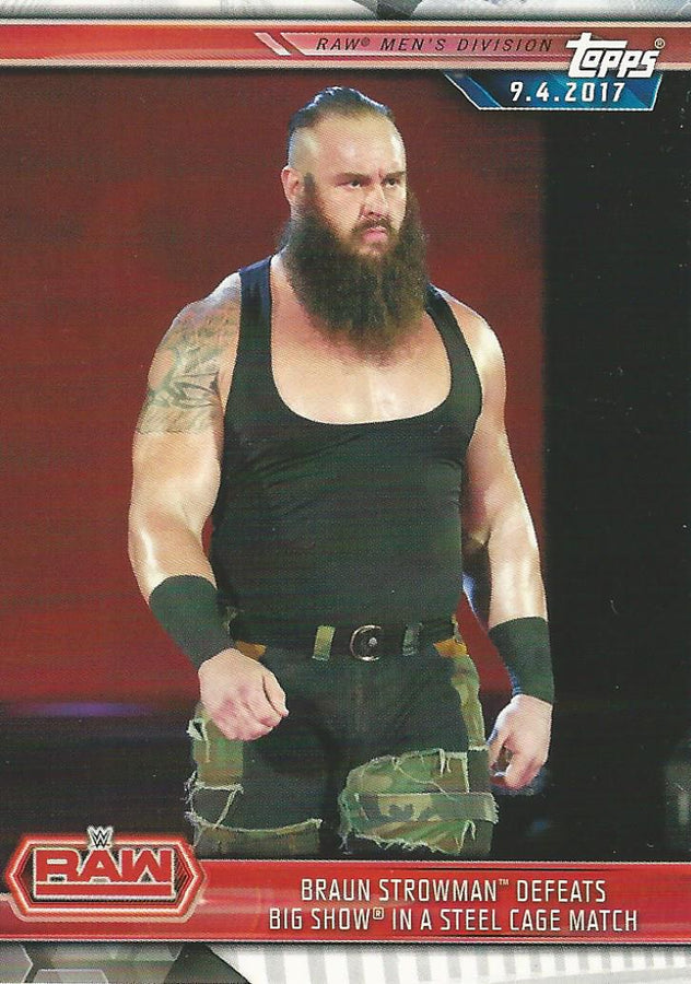 WWE Topps Champions 2019 Braun Strowman #1