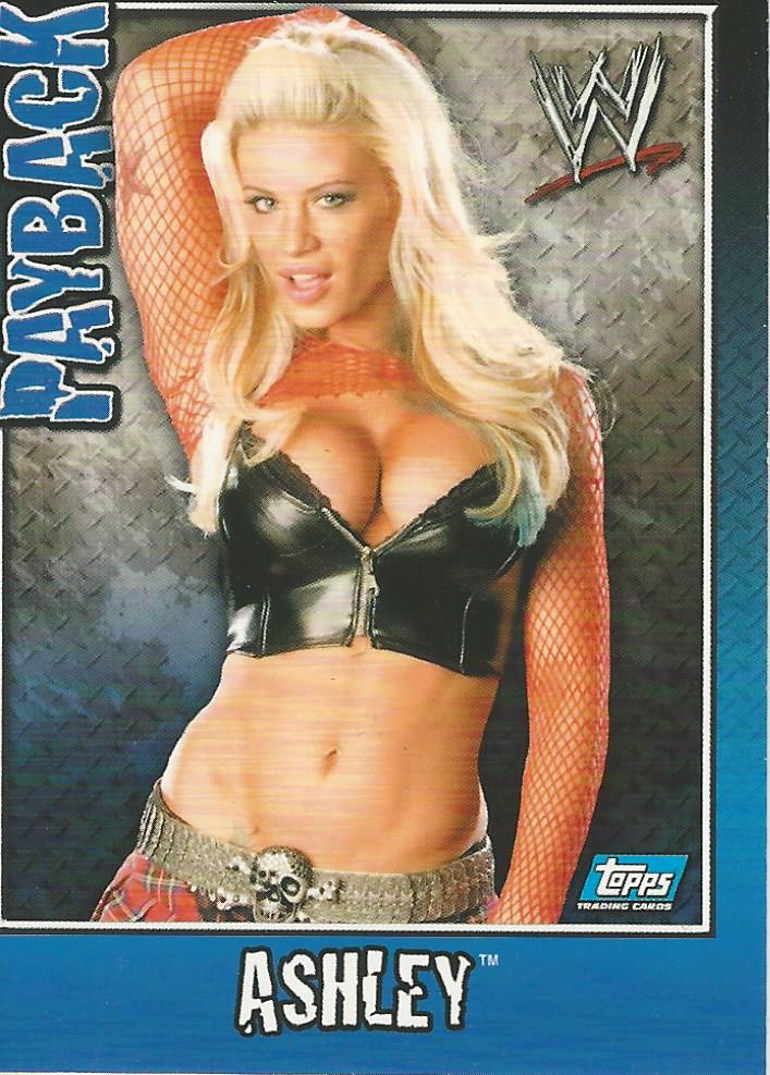 WWE Topps Payback 2006 Ashley #51