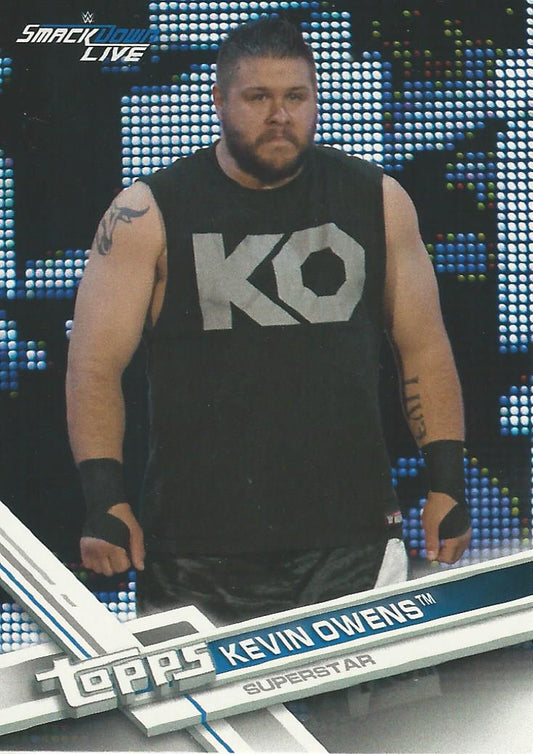 WWE Topps Then Now Forever 2017 Kevin Owens #151
