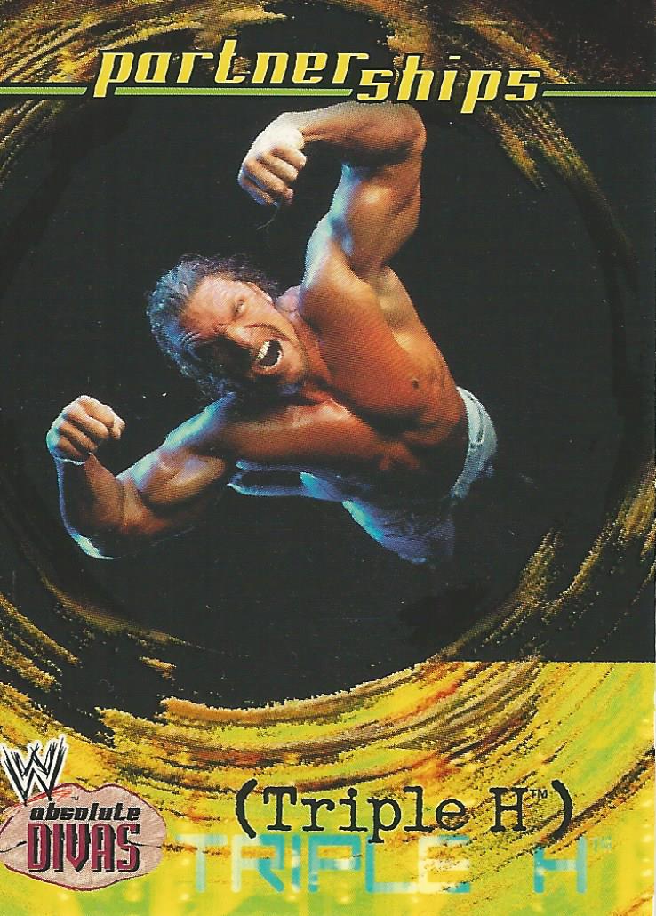 WWE Fleer Absolute Divas 2002 Triple H #51