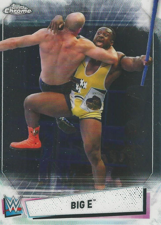WWE Topps Chrome 2021 Big E #51