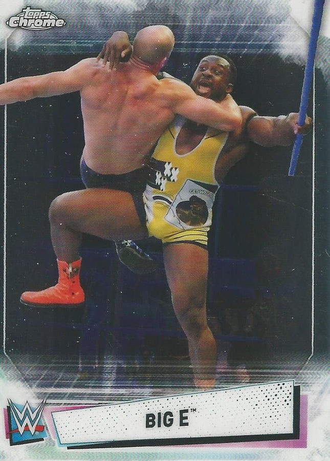 WWE Topps Chrome 2021 Big E #51