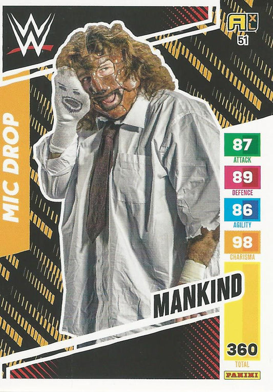 WWE Panini XL Adrenalyn 2024 Mankind #51