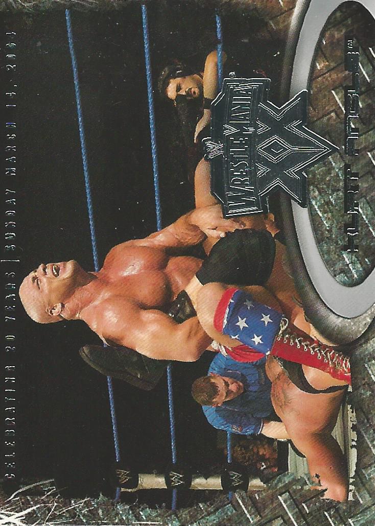 WWE Fleer Wrestlemania XX 2004 Kurt Angle #51