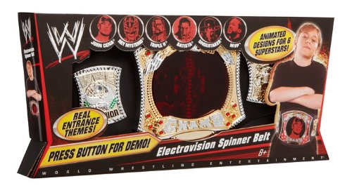 WWE Electrovision Championship Spinner Belt PWcatalog