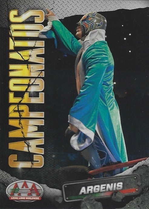 Argenis trading card PW Catalog