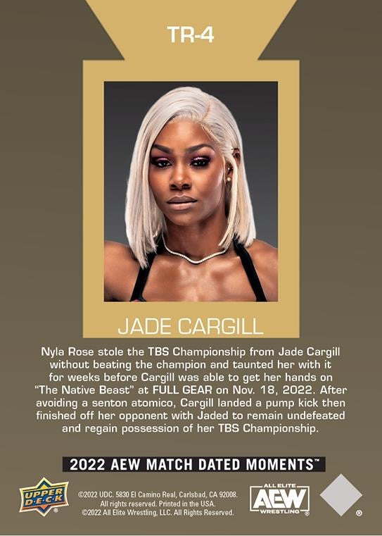 Top Ranked – Jade Cargill