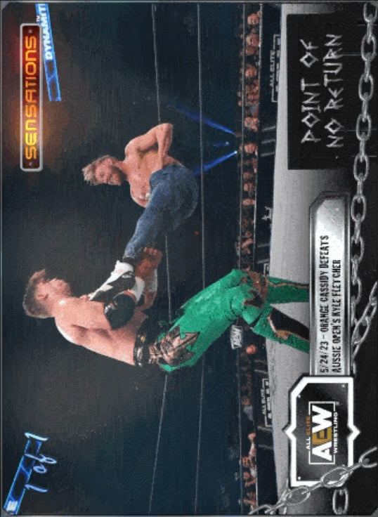5/24/23 – Orange Cassidy – Orange Cassidy Defeats Aussie Open’s Kyle Fletcher