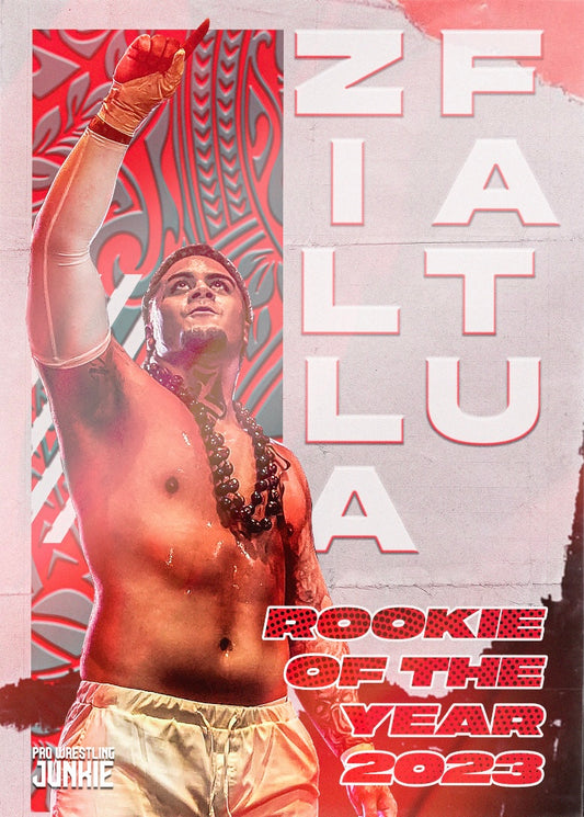 Zilla Fatu trading card PW Catalog