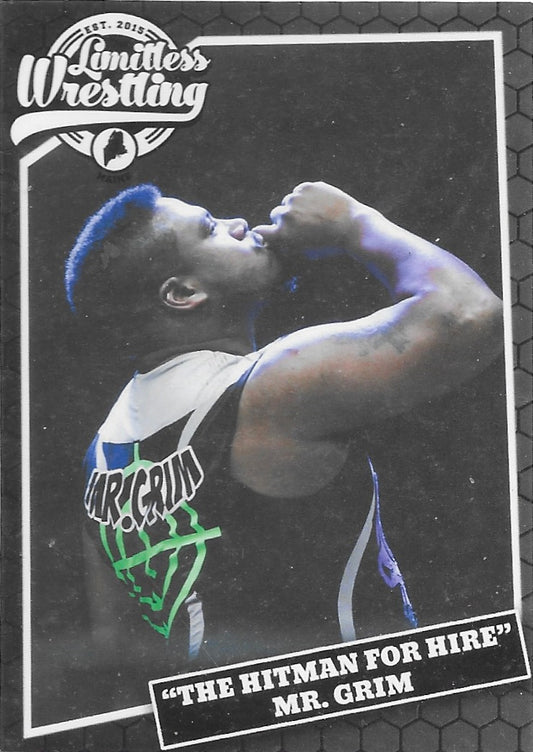 “The Hitman for Hire” MR. Grim trading card PW Catalog