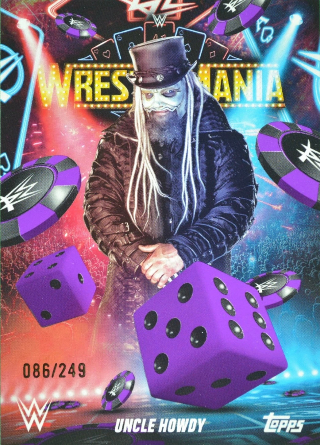 Uncle Howdy trading card PW Catalog