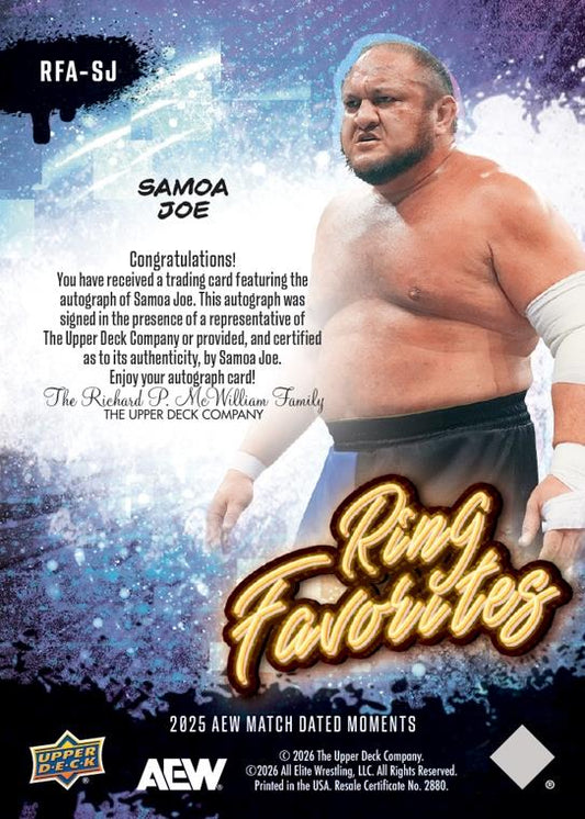 Ring Favorites – Samoa JOE