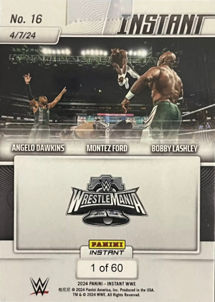 Angelo Dawkins / Montez Ford / Bobby Lashley – the Pride Wins Philadelphia Street Fight