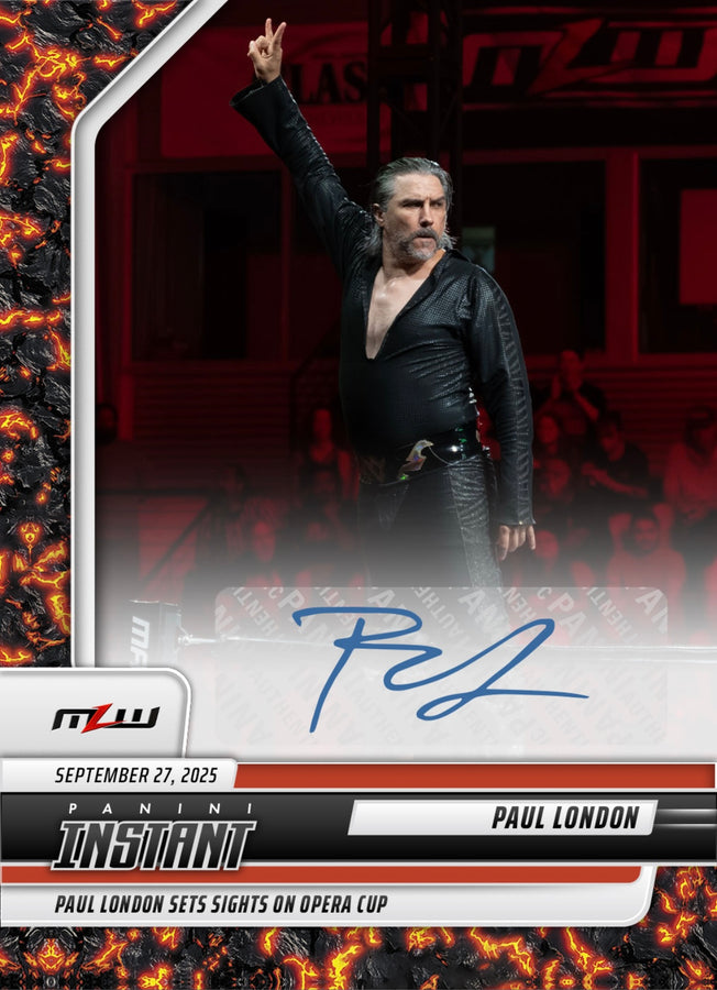 Paul London – Paul London Sets Sights on Opera CUP
