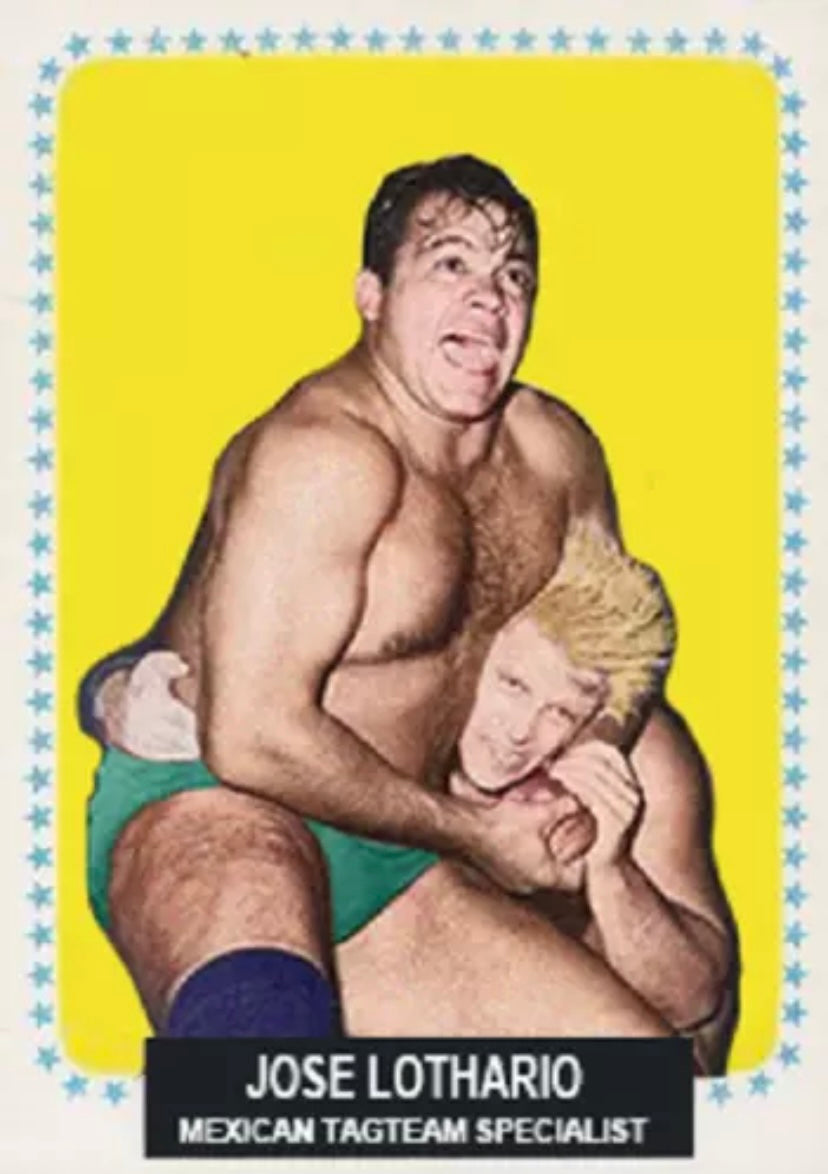 Jose Lothario trading card PW Catalog