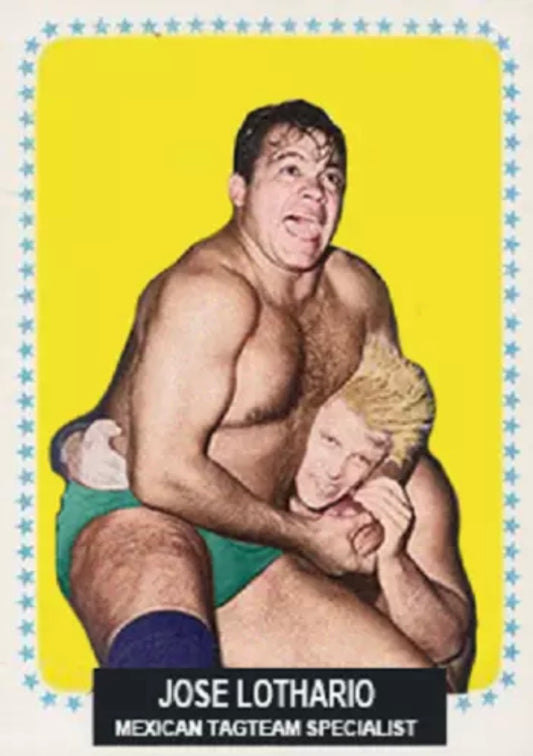 Jose Lothario trading card PW Catalog