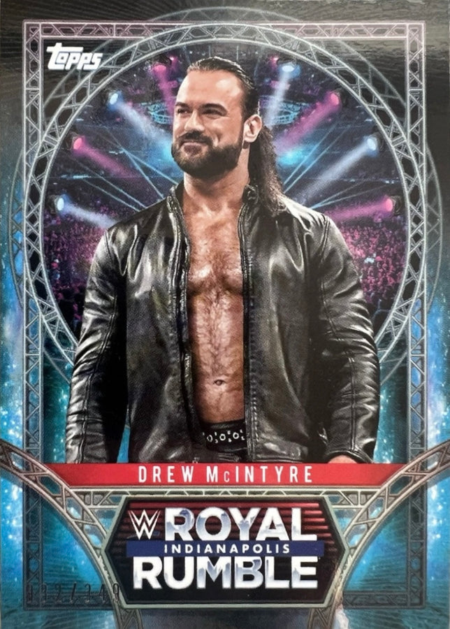 Drew Mcintyre trading card PW Catalog