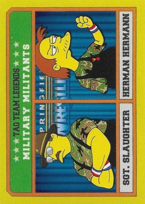 Military Militants – SGT. Slaughter / Herman Hermann