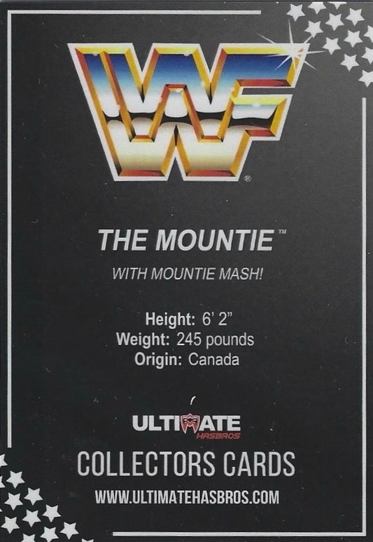 The Mountie trading card PW Catalog