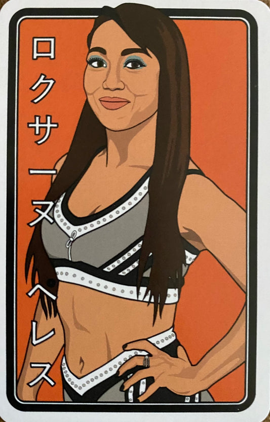 Roxanne Perez trading card PW Catalog