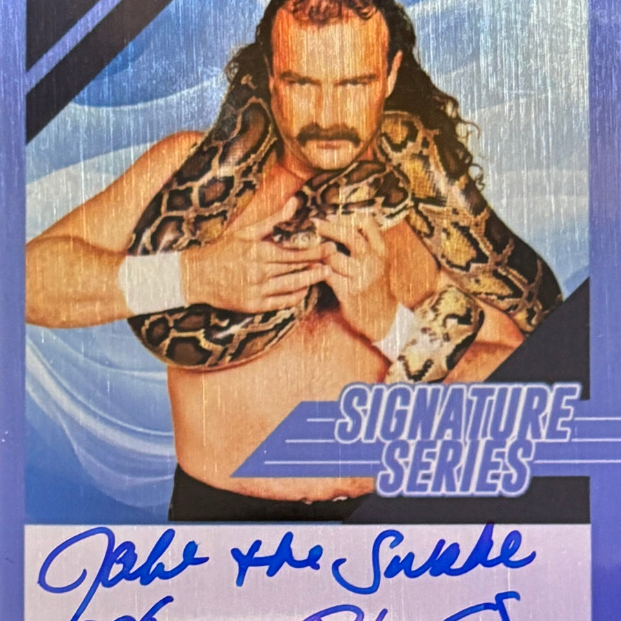 Signature Series – Jake “the Snake” Roberts trading card PW Catalog