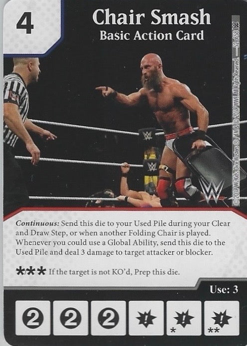 Chair Smash – Basic Action Card trading card PW Catalog