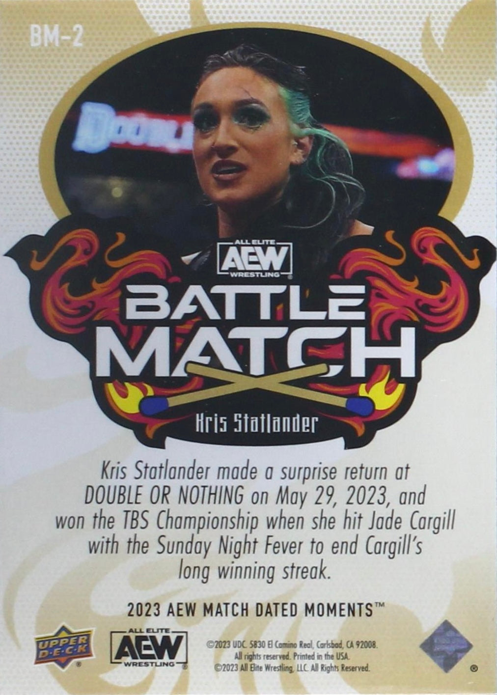 AEW Battle Match – Kris Statlander