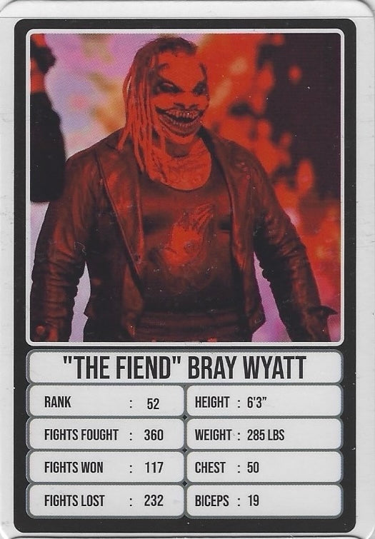 “The Fiend” Bray Wyatt trading card PW Catalog