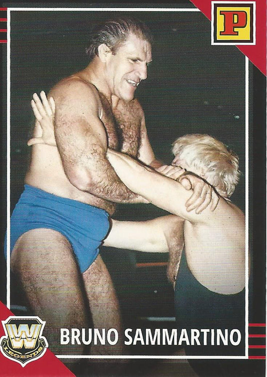 WWE Panini Debut Edition 2022 Bruno Sammartino #129 Red