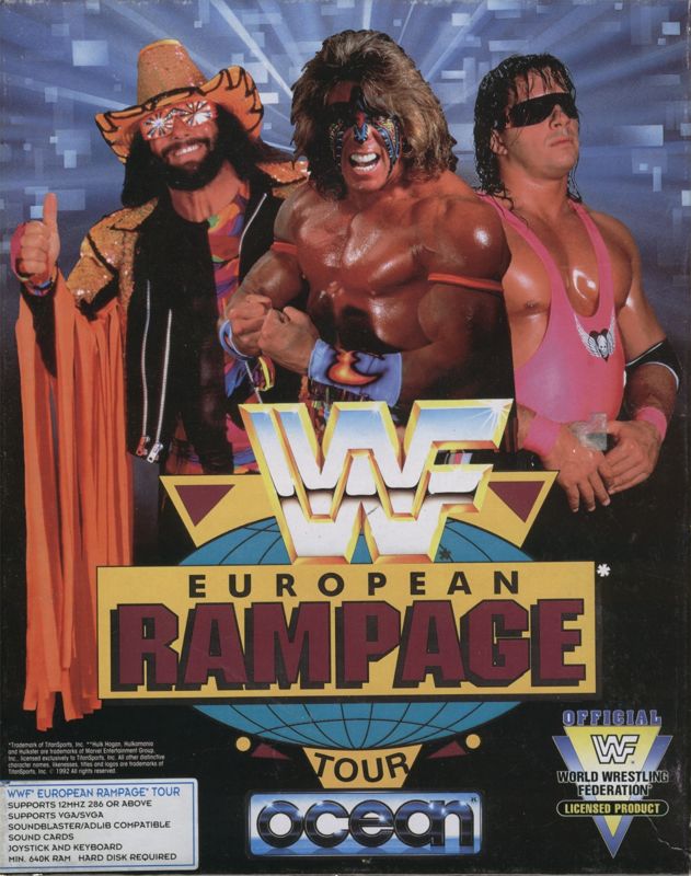 WWF European Rampage Tour [DOS] PWcatalog