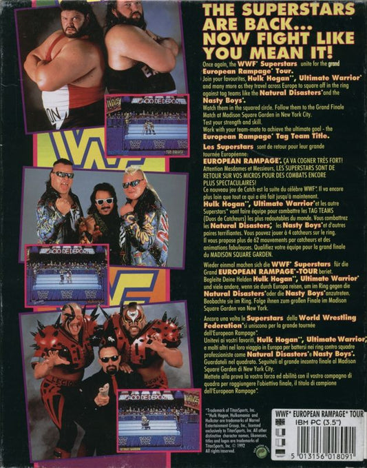 WWF European Rampage Tour [DOS] - image 2