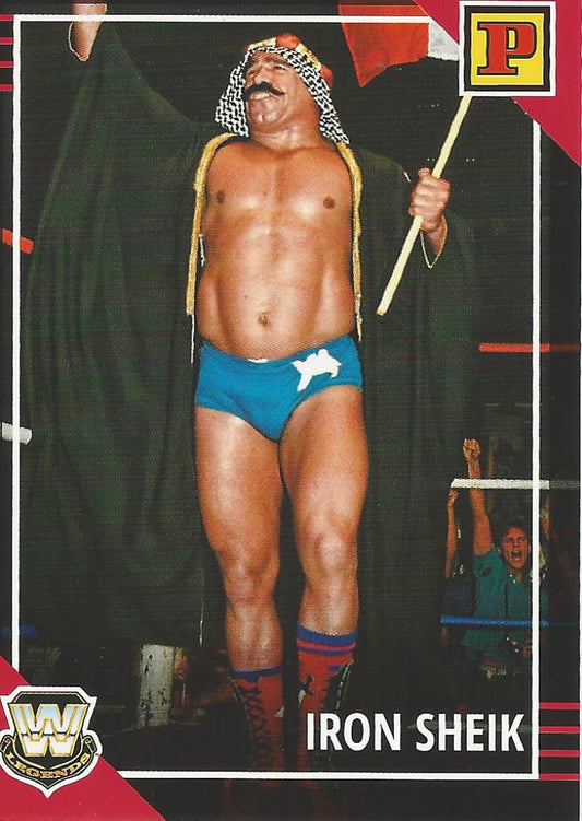 WWE Panini Debut Edition 2022 Iron Sheik #123 Red