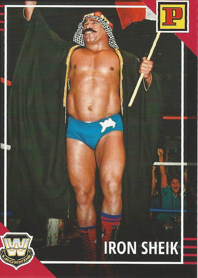 WWE Panini Debut Edition 2022 Iron Sheik #123 Red