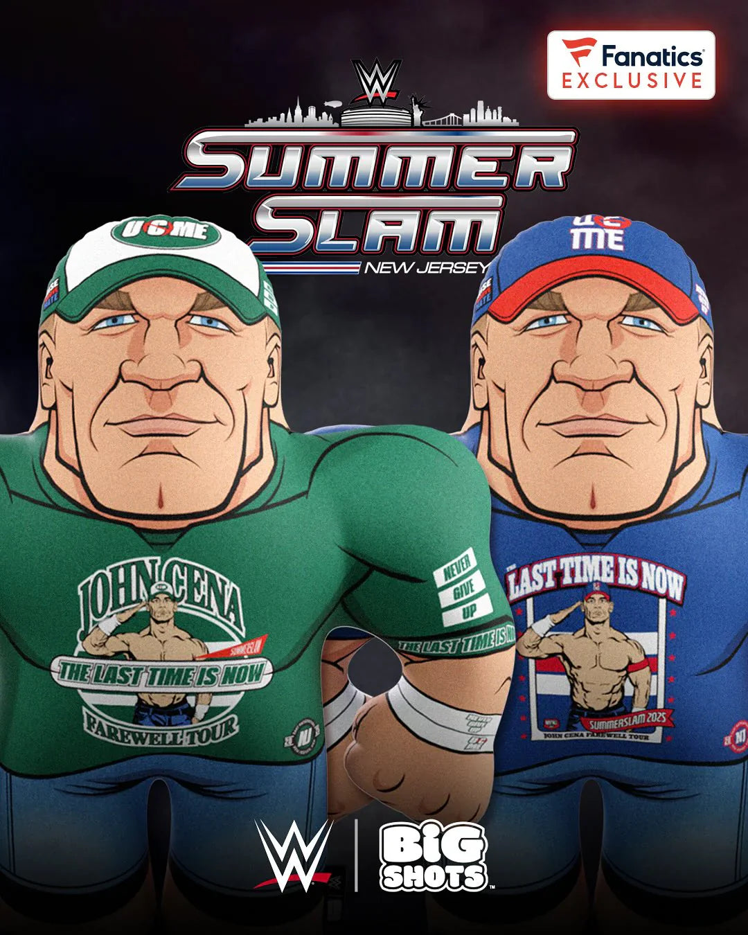 WWE Big Shots John Cena 2025 SummerSlam Exclusive PWcatalog