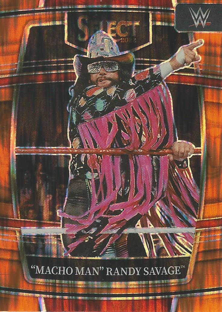 WWE Panini Select 2022 Orange Flash Randy Savage #72