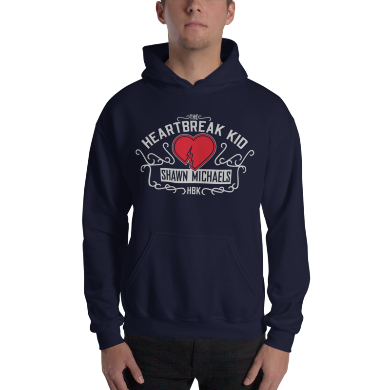 Shawn Michaels "Heartbreak Kid" Pullover Hoodie Sweatshirt