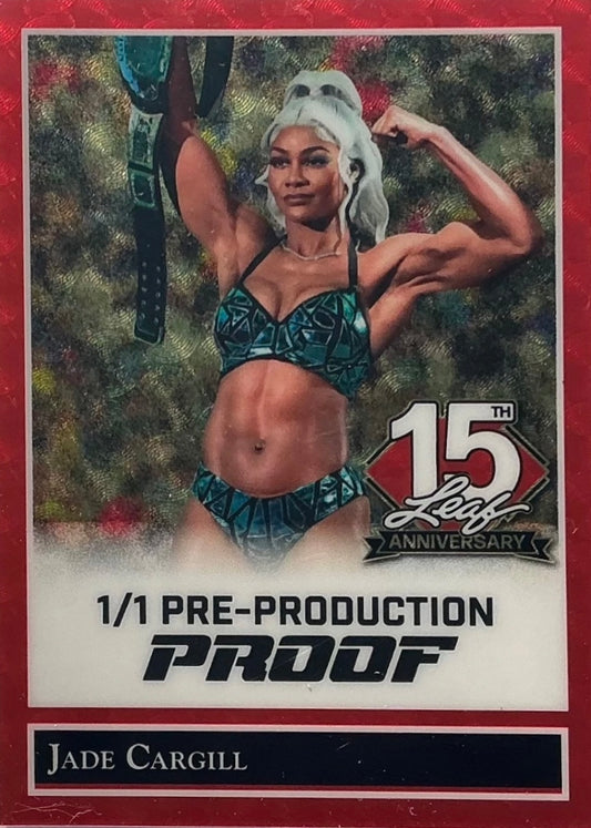 Jade Cargill trading card PW Catalog