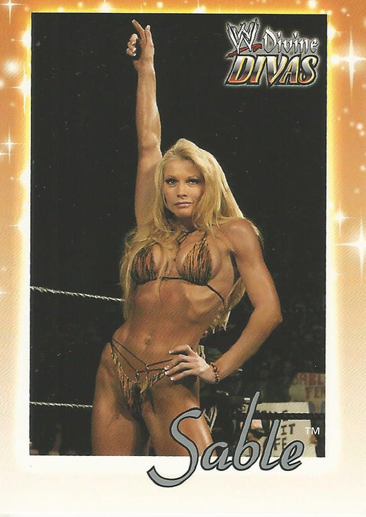 WWE Fleer Divine Divas 2003 Sable #52