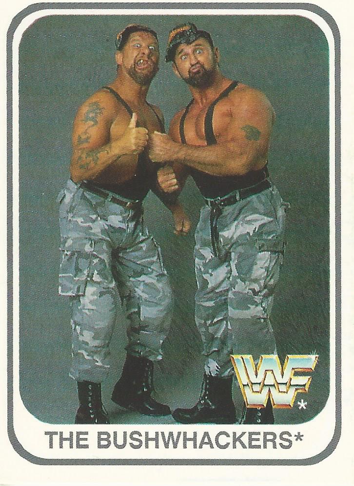 WWF Merlin 1991 Bushwhackers #52