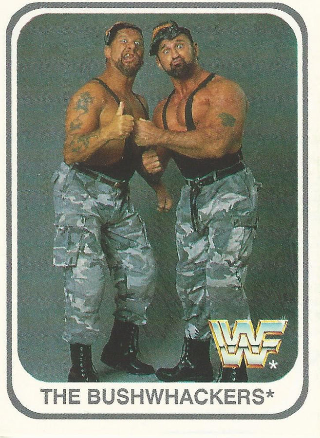 WWF Merlin 1991 Bushwhackers #52