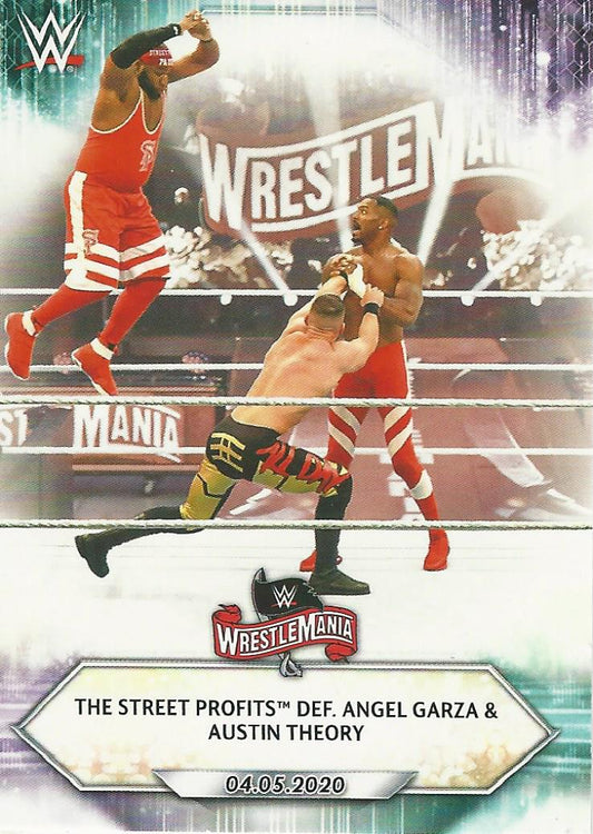 WWE Topps 2021 Street Profits #52