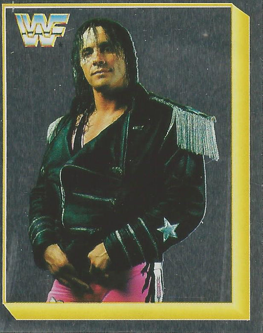 WWF Merlin Sticker 1994 Bret Hitman Hart #52