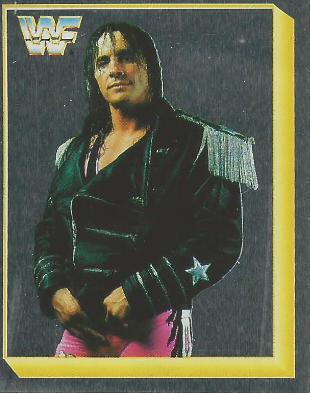 WWF Merlin Sticker 1994 Bret Hitman Hart #52