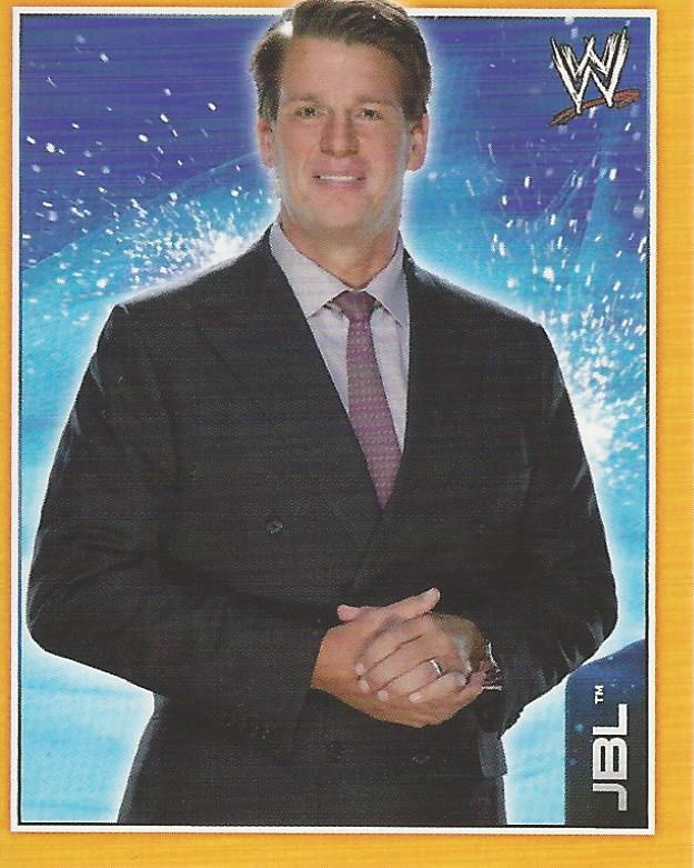 WWE Topps A-Z Sticker Collection 2014 JBL #52