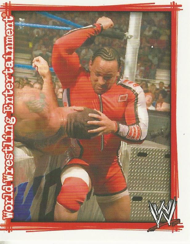 WWE Topps Superstars Uncovered 2007 Sticker MVP #52