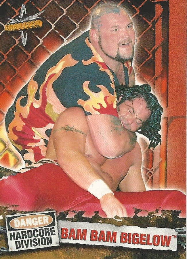 WCW Topps Embossed 1999 Bam Bam Bigelow #52