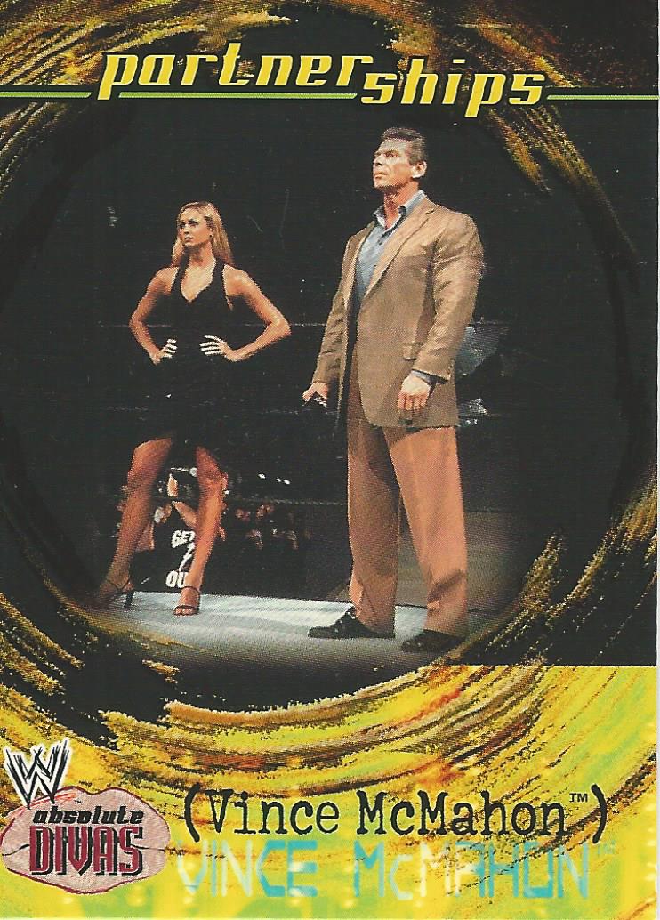 WWE Fleer Absolute Divas 2002 Vince McMahon #52