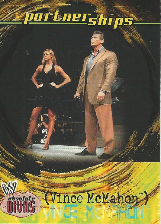 WWE Fleer Absolute Divas 2002 Vince McMahon #52