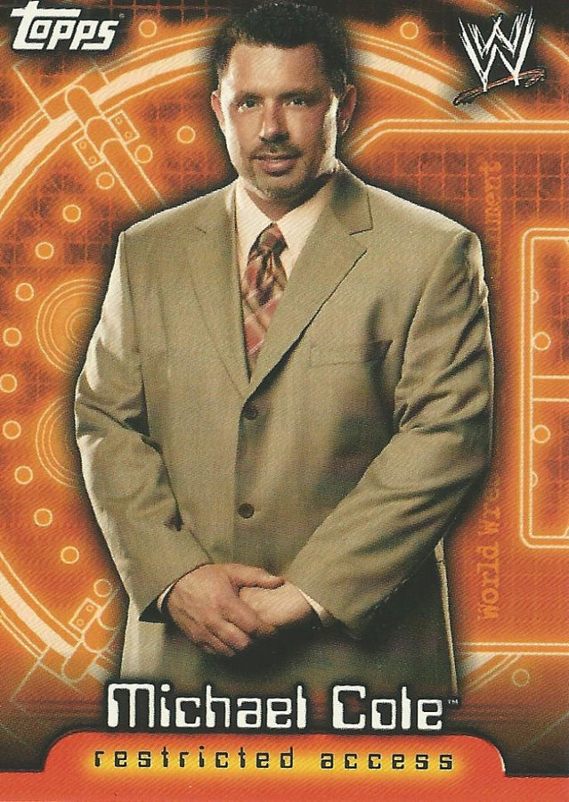 WWE Topps Insider 2006 US Michael Cole #52