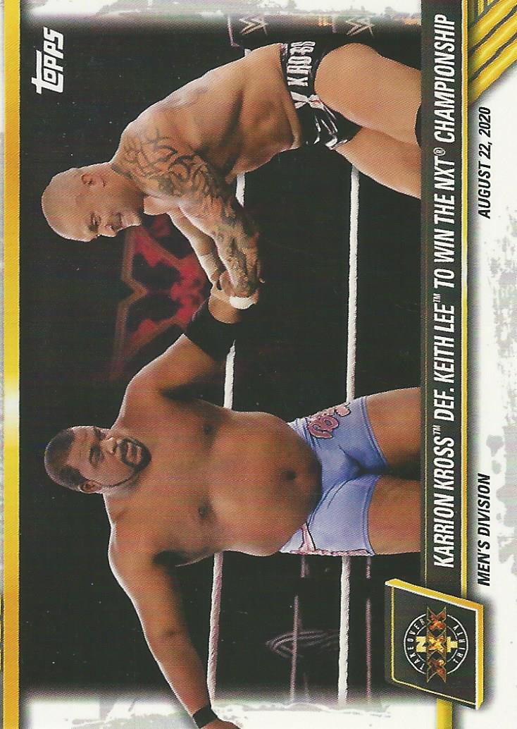 WWE Topps NXT 2021 Karrion Kross #62